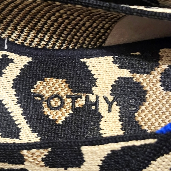 Rothy's Black,Brown and Tan Flats Stylish Loafers Size 7 EUC - Picture 6 of 6